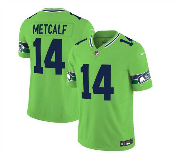 Men & Women & Youth Seattle Seahawks #14 DK Metcalf 2023 F.U.S.E. Green Limited Jersey,We sell and wholesale Men & Women & Youth Seattle Seahawks #14 DK Metcalf 2023 F.U.S.E. Green Limited Jersey on line form chian!